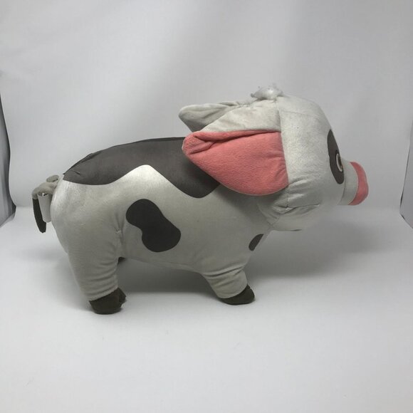 Large Disney Moana Movie Pua White Brown Pig Plush Stuffed Soft Animal Toy 16" - Picture 4 of 6